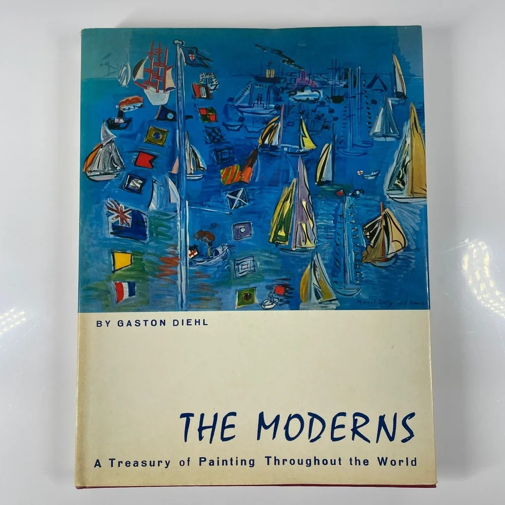 The Moderns Gaston Diehl Art History Book 1961 Treasury of Painting World